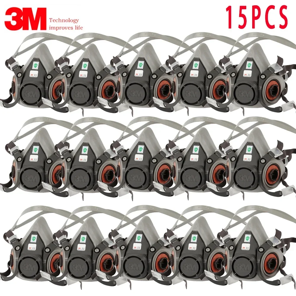 Dust Mask Construction - 15p 3M 6200 Противогаз для украшения