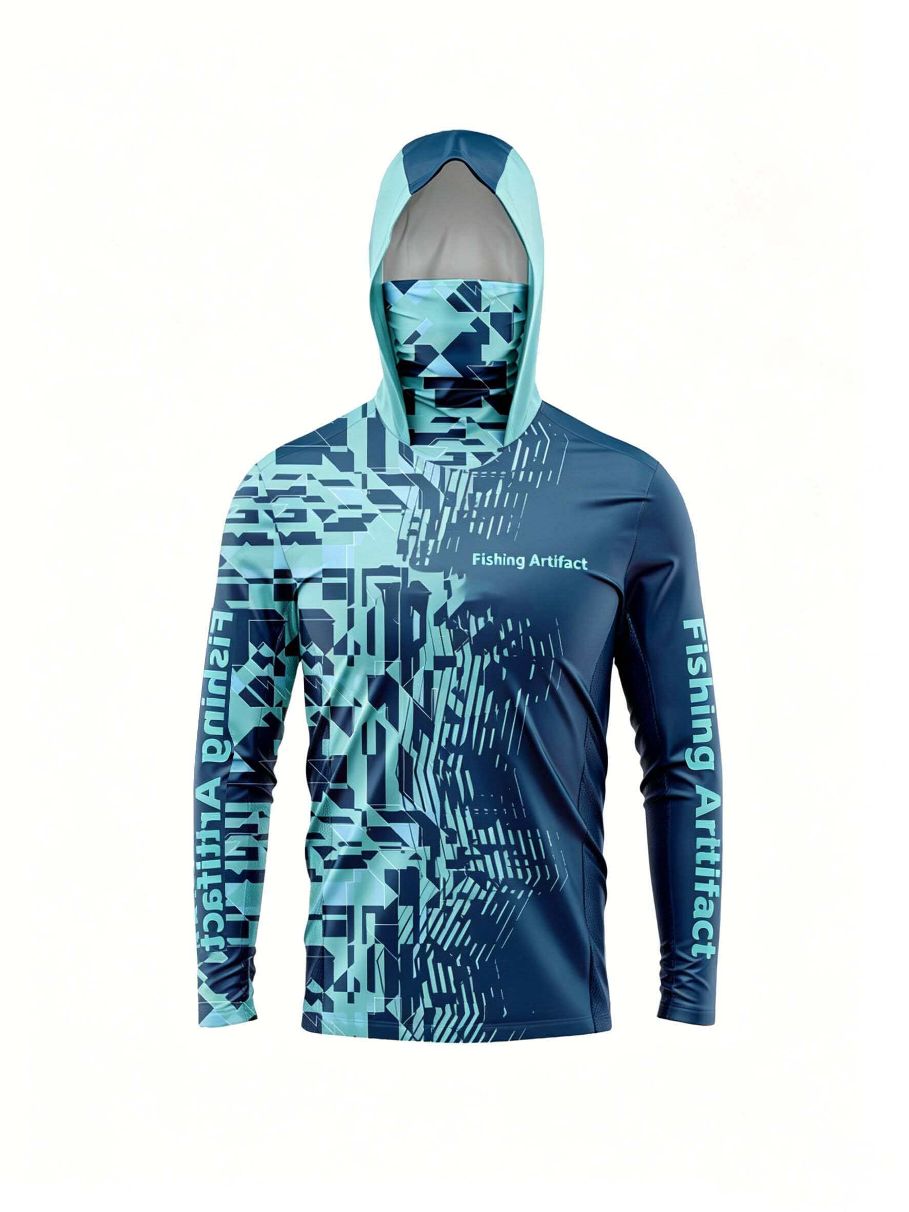 Мужская летняя футболка с капю – обзор и цена Sports Mask Breathable