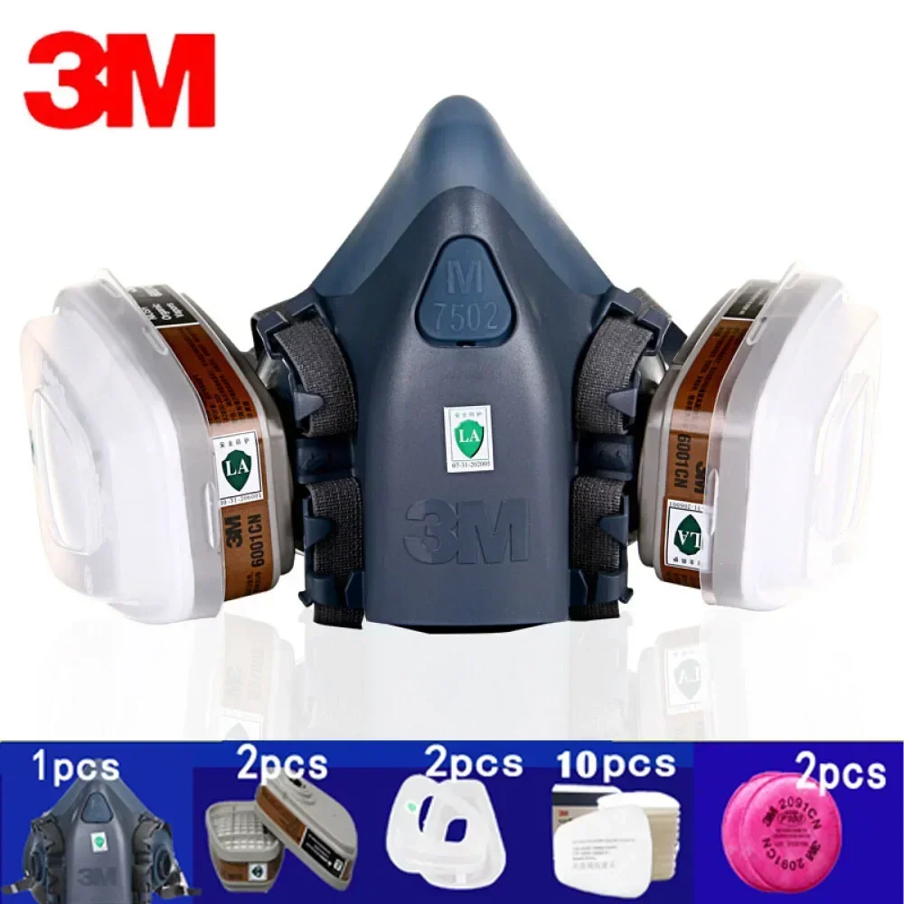 Респираторная маска 3M 7502, з – обзор и цена Dust Mask Construction